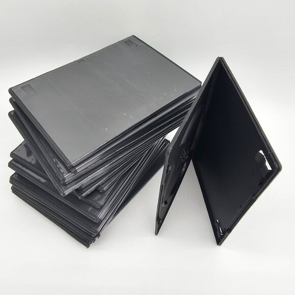 Empty Black Slim DVD Cases, Qty 75, Brand New - Picture 14 of 15